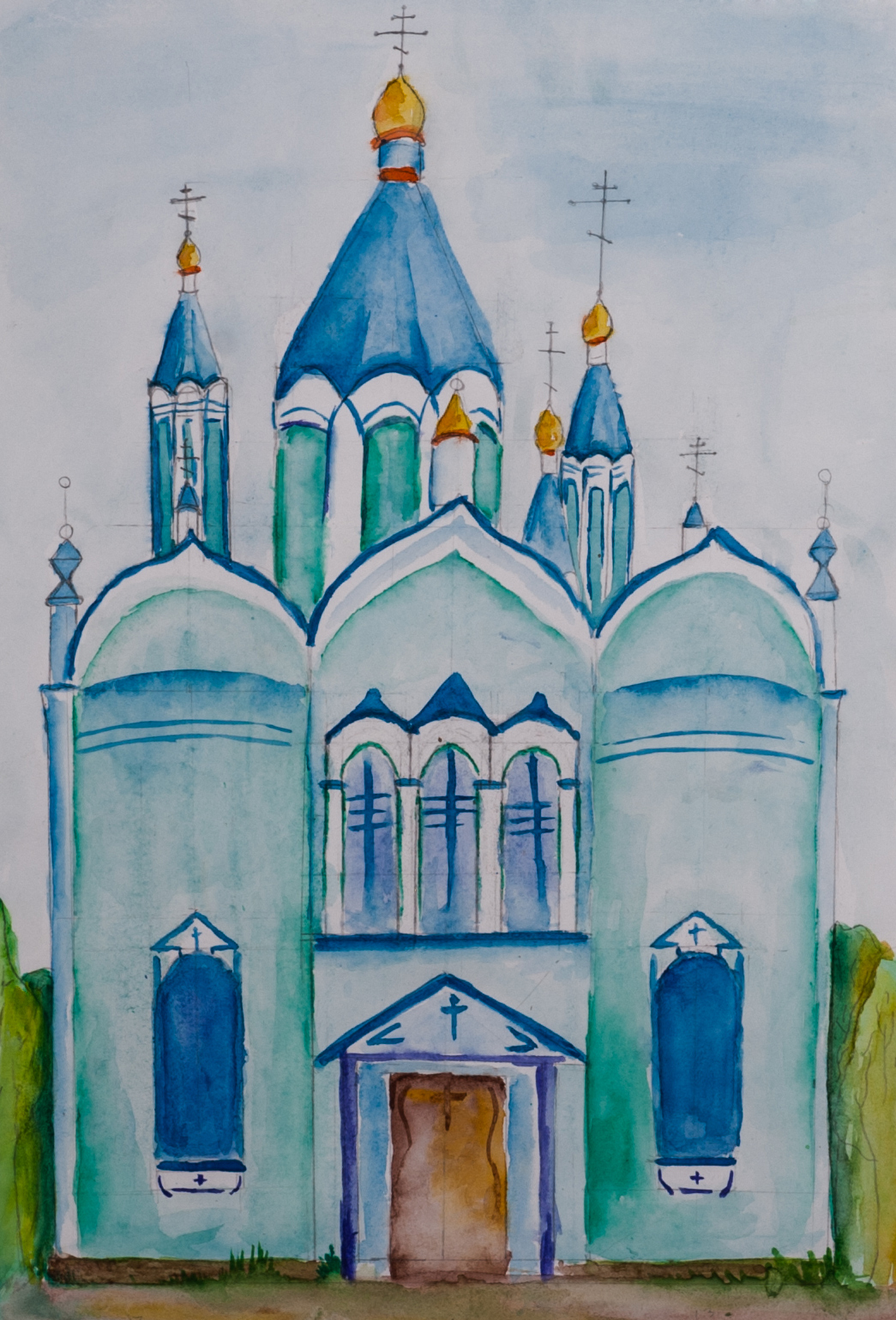 Храм для рисования